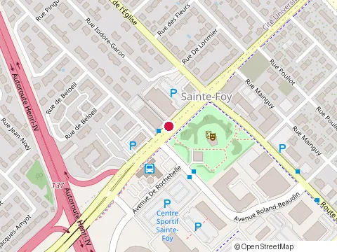 Location of Clinique du Ronflement de Québec at 2880 Chem. des Quatre-Bourgeois #111, Québec