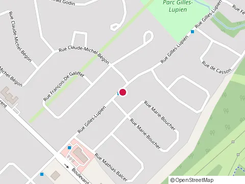 Location of Clinique du Sourire at 1380 Rue Gilles-Lupien, Trois-Rivières