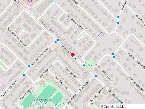 Location of Clinique Éducosanté at 324 Montée Sanche, Rosemere