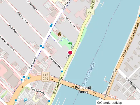 Location of Clinique Equilib du Vieux Beloeil at 828 Rue Richelieu, Beloeil