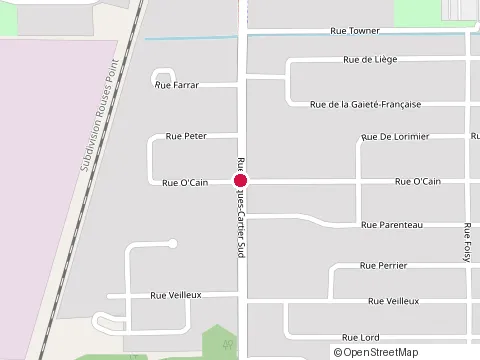 Location of Clinique Espace-Temps at 219 Rue Jacques-Cartier N, Saint-Jean-sur-Richelieu