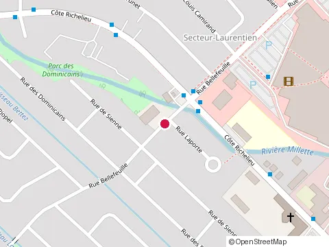 Location of Clinique Esthétique Nancy Hubert at 4960 Rue Bellefeuille, Trois-Rivières