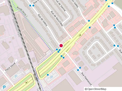 Location of Clinique Évolution Sportive at 727 Rue de Sillery, Laval