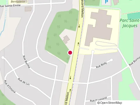 Location of Clinique Familiale d'Arvida at 2075 boulevard Mellon, Jonquière