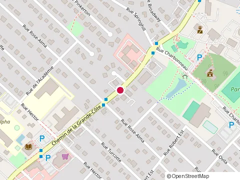 Location of Clinique Fleur at 388 Chem. de la Grande-Côte, Rosemère