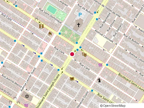 Location of Clinique Gerard J Leonard Inc at 30 boulevard Saint-Joseph E # 1102, Montréal