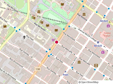 Location of Clinique Illusarium Eqlib Medispa at 1050 Rue Sherbrooke Ouest, Montréal