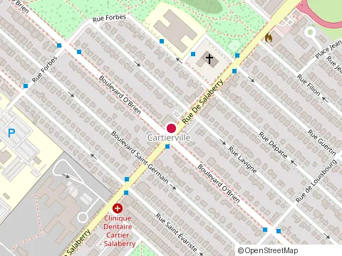 Location of Clinique Intima at 4915 Rue de Salaberry, Montréal