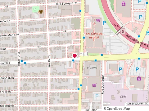 Location of Clinique Langevin I Soins de Pieds Gatineau À Domicile et Clinique I Lavage d’Oreilles Gatineau at 24 Bd Montclair, Gatineau