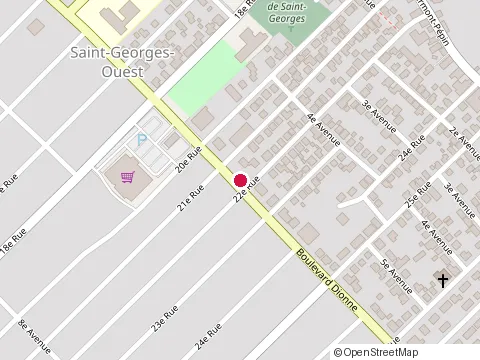 Location of Clinique Medicale de l'Ouest at 2200 Bd Dionne, Saint-Georges