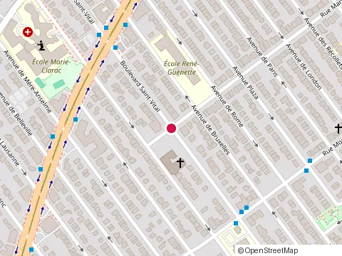Location of Clinique Mediconsul at 11141 Boulevard Saint-Vital, Montréal-Nord