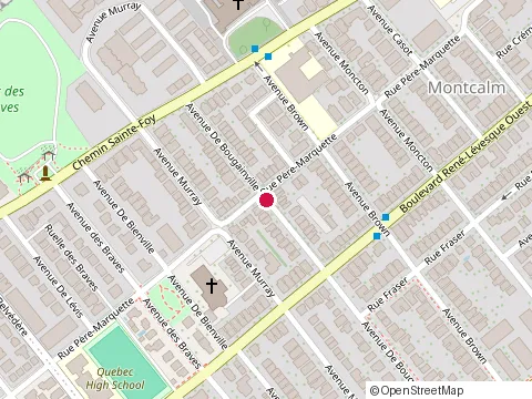 Location of Clinique Ms at 1001 avenue de Bougainville, Québec