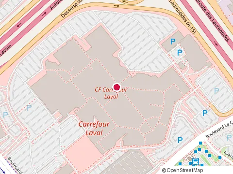 Location of Clinique One Skin at 3409 boulevard le Carrefour, Laval