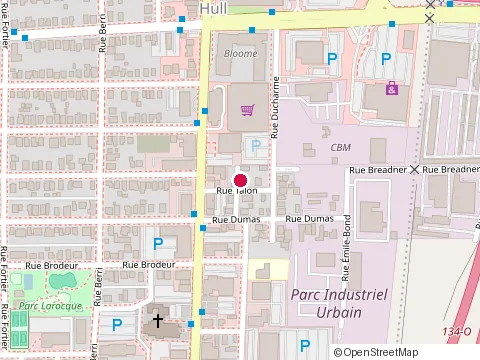 Location of Clinique Ophtalmolgique at 29 Rue Ducharme, Gatineau