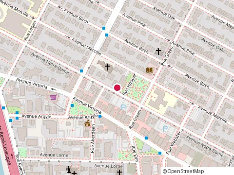 Location of Clinique Optométrique St-Lambert at 400 Avenue Notre-Dame, Saint-Lambert