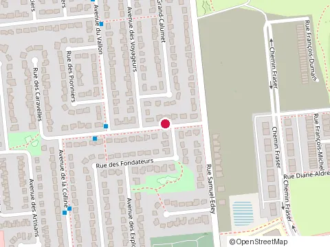 Location of Clinique Ortho Sante at 251 Av. de la Colline, Gatineau