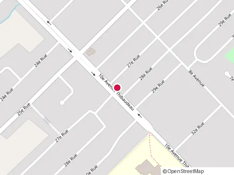 Location of Clinique Ortho-Sante l'Oasis at 2775 10E Avenue, Saint-Georges