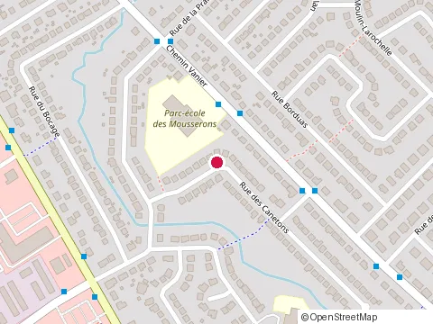 Location of Clinique Orthophonique Quand les Mots S'Emmêlent at 819 Rue des Canetons, Lévis