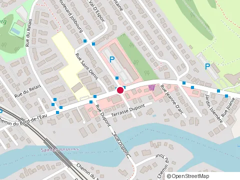 Location of Clinique Psycho-Optimale de Laval - Centre Professionnel at 1252 Chem. du Bord-de-l'Eau, Laval