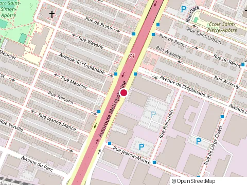 Location of Clinique Psychoéducaction - Montréal at 235 Bd Crémazie O, Montréal