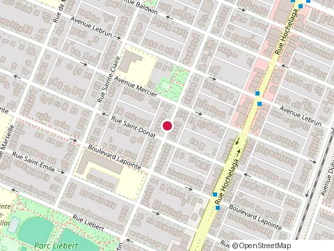 Location of Clinique Psychovitalite at 8438 Pierre-de Coubertin Ave, Montréal