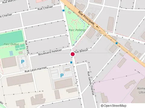 Location of Clinique Raffinement at 70 Rue Robinson S, Granby