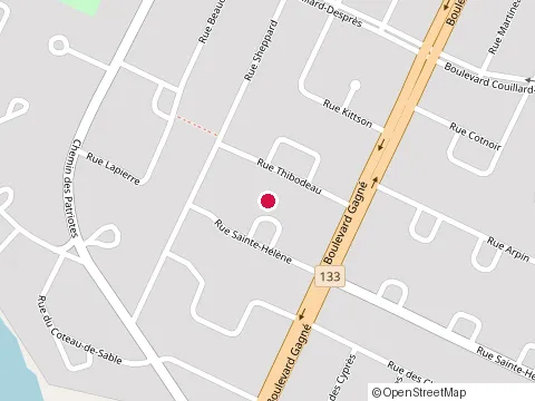 Location of Clinique Santé Impulsion - Sorel-Tracy at 306 Bd Gagné, Sorel-Tracy
