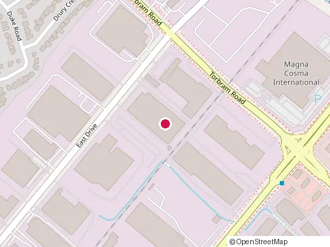 Location of Twinings North America at 1 Gateway Blvd, Brampton