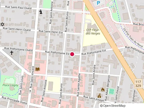 Location of Clinique Services de Santé Ap at 55 Rue Préfontaine E, Sainte-Agathe-des-Monts