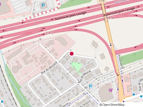 Location of Clinique Sommeil Lessard Lévis at 8165 Rue du Mistral, Lévis