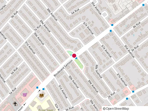 Location of Clinique Stomia at 4121 boulevard Samson, Laval