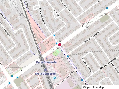 Location of Clinique Sunday at 538 avenue Ampere, Laval