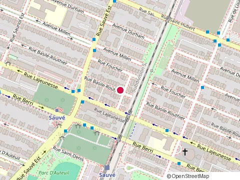 Location of Clinique Tdah Aideplus - Martin Leduc at 9647 Rue Basile-Routhier, Montréal