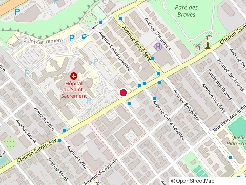 Location of Clinique Urologie Berger at 1000 chemin Ste-Foy #202, Québec