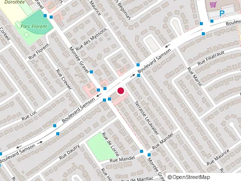 Location of Clinique Vitalus at 650 Boulevard Samson, Laval