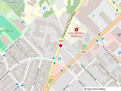 Location of Clinique-Medecines Alternative at 1900 avenue Mailloux, Québec