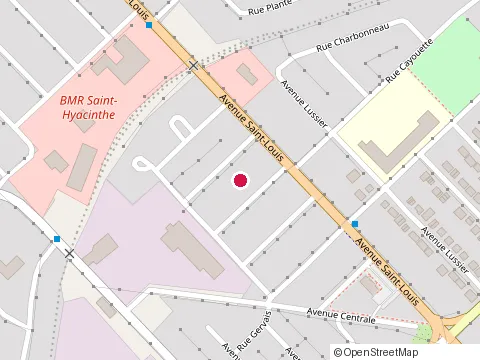 Location of Clinique-Physiotherapie at 575 Rue Bazinet, Saint-Hyacinthe
