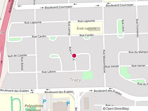 Location of Clm Demolition-Renovation at 5075 Rue Lemay, Sorel-Tracy