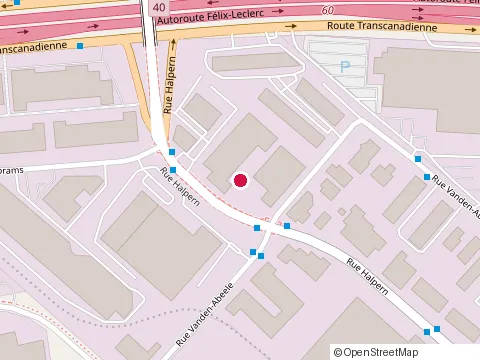 Location of Clobracon Construction Inc at 2535 Halpern, Saint-Laurent