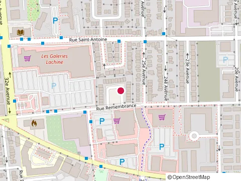 Location of Clossey André at 2600 Boulevard Saint-Joseph Est, Montréal