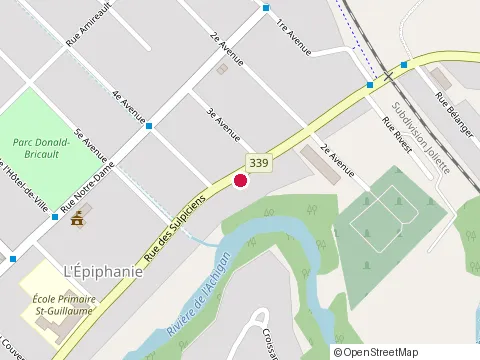 Emplacement de Clôture Arsenal Inc au 26A Rue des Sulpiciens, L'Épiphanie