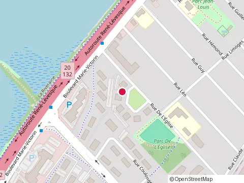 Location of Cloture Dube d at Rue de Longueuil, Longueuil