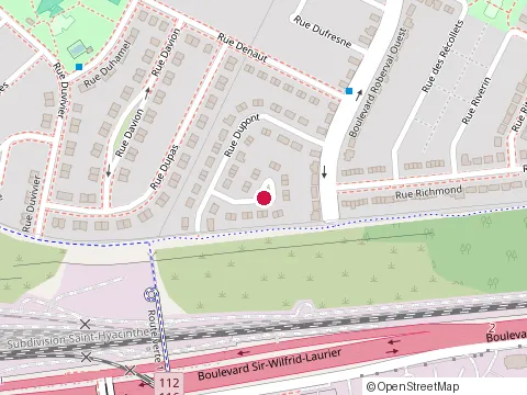 Location of Clôture Sfj at 3148 Rue Durocher, Longueuil