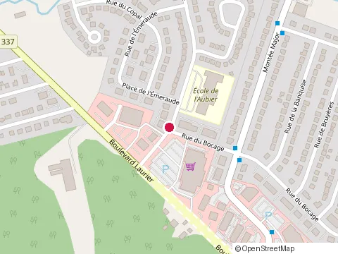 Location of Clôture Tendance at 137 Rue du Cristal, Terrebonne