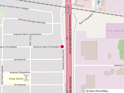 Location of Clôtures de Piscines Secure Plus at 560 avenue Saint-Christophe, Saint-Jean-sur-Richelieu
