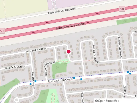 Location of Clotures Djdandan at 103 Rue de Boisbriand, Gatineau