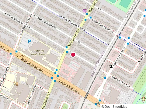 Location of Clotures Royales at 9670, Av Charton, Montréal