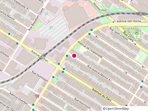 Location of Clou Construction Immobilier at 5867 Rue Jeanne-Mance, Montréal