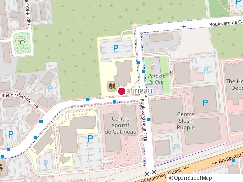 Location of Clsc de Gatineau at 777 Bd de la Gappe, Gatineau
