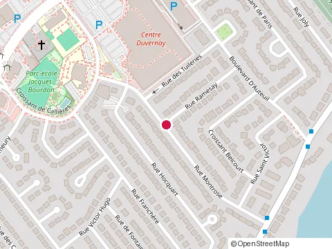 Location of Clsc des Mille-Îles at 775 Rue Montrose, Laval